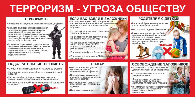 Терроризм - угроза безопасности!.